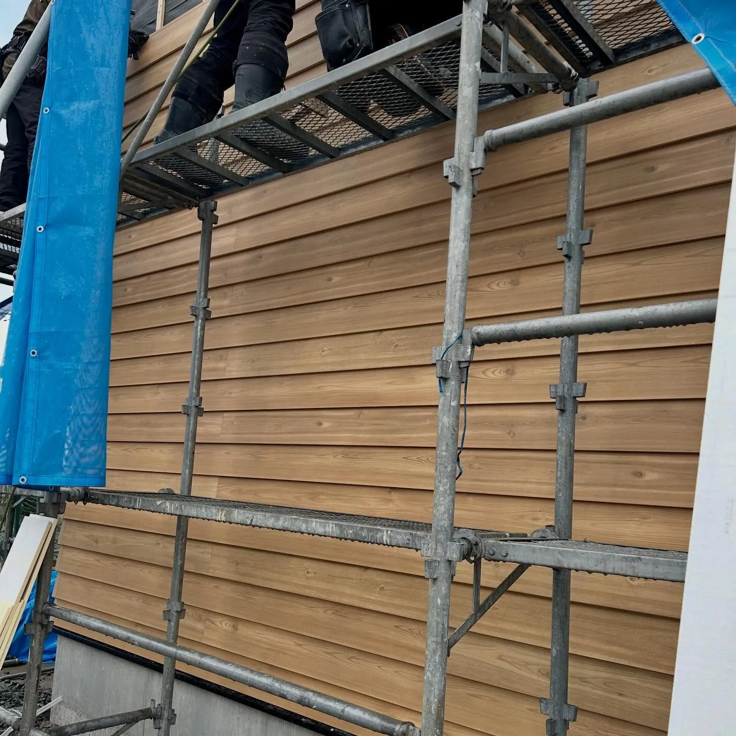 横手市の新築現場🏠