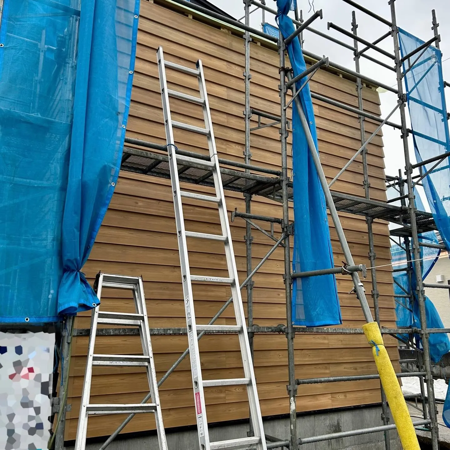 横手市の新築現場🏠